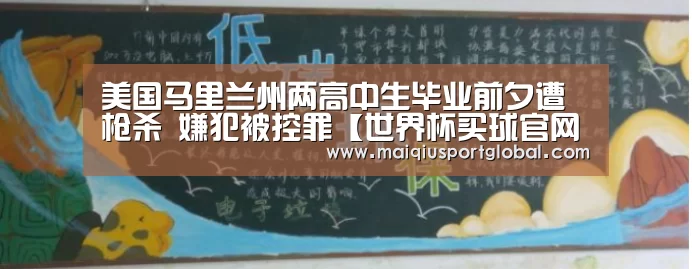美国马里兰州两高中生毕业前夕遭枪杀 嫌犯被控罪【世界杯买球官网】(图2) 世界杯买球官网